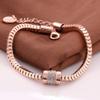 Bracelet Jewelry Bracelet 18K Rose Gold Plated Bracelet For Women Jewelry Silver Bracelets & Bangles view 3