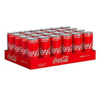 Coca Cola cl 33 x 24 lattine cans sleek