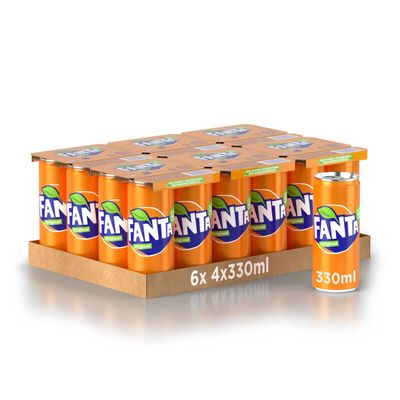 Fanta Original Gusto di Arancia 24 Lattine da 33