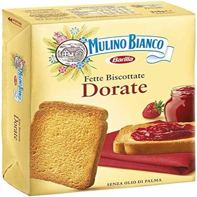 Fette Biscottate Dorate - MULINO Bianco - 315gr Pack (3)