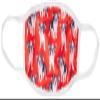 Cotton Face Mask Washable and Reusable, Dustproof Fabric Cloth Mouth Face Cover for Men Women Outdoor Cycling Ski Warm Protection from Air Pollution view 3