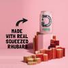 Dalston's Sparkling Rhubarb Soda (4x330ml) - Real Squeezed Rhubarb & Sparkling Water - 40 Kcal - No Added Sugar - No Artificial Sweeteners - Healthy Alternative - Low Calorie - Vegan view 4