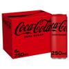 Coca-Cola Zero Sugar, 6 x 250ml view 1