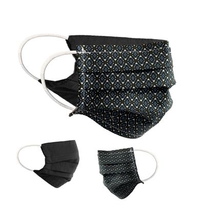 Community Masks 2-pack Set Unisex Makeshift Mask Reversible Mouth Protection Mask Mouth and Nose Protection Reversible Mask With Print Cotton Bci Washable