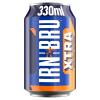 IRN-BRU Xtra No Sugar Fizzy Drink Cans, XTRA Taste No Sugar, 330ml, 18 Cans view 3
