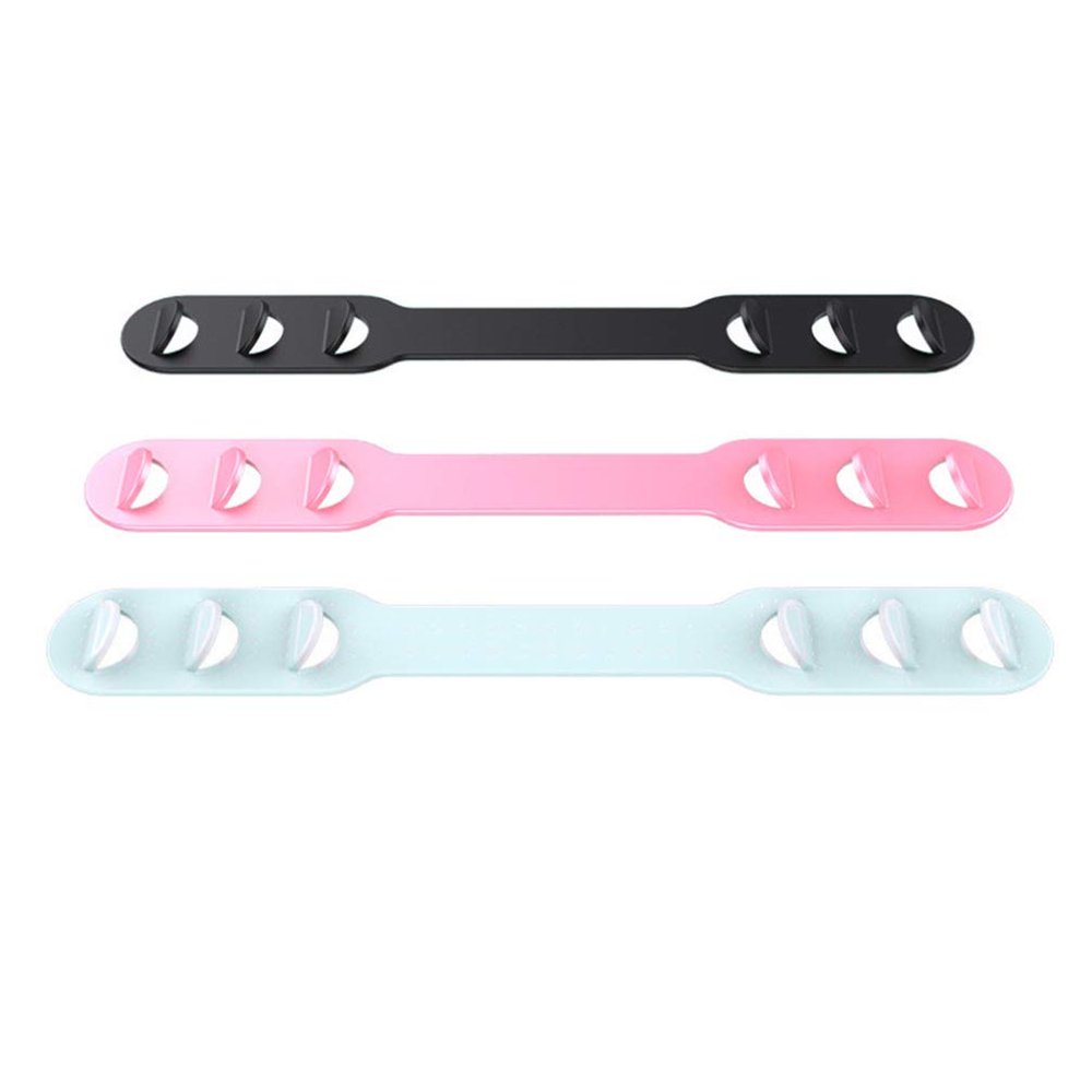 Lurrose 15pcs Strangle Ear Hook Pp Ear Mask Band Buckle Mask Rope Buckle Accessories Mixed Colors Rope Extension for Everyday Use Random Color