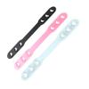 Lurrose 15pcs Strangle Ear Hook Pp Ear Mask Band Buckle Mask Rope Buckle Accessories Mixed Colors Rope Extension for Everyday Use Random Color view 4