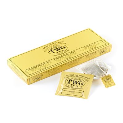 TWG Tea | Classic Selection | 3 Varieties | Exclusive Tea Blends | 15 Hand Sewn Cotton Teabags | Gift Set