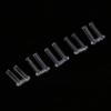 3 Types 100pcs New Clear Plastic Compression Sleeves for Rimless Glasses Fixing Accessories Tools(1.4 * 0.8 * 7.0mm) view 4