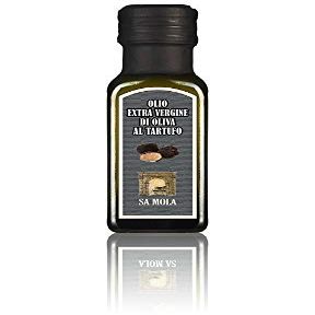 6 x 0,10 l - Olive oil with truffle produced by Sa Mola oleificio Sardinia