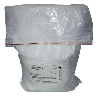 Polyacrylic Acid Carbomer 940 Carbopol - 3.5oz / 100g - CAS 9003-01-4 - Cosmetic Ingredient, Ph. EUR.