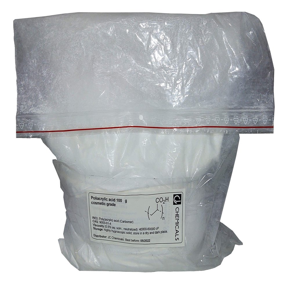 Polyacrylic Acid Carbomer 940 Carbopol - 3.5oz / 100g - CAS 9003-01-4 - Cosmetic Ingredient, Ph. EUR.