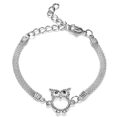 Bracelet Crystal Rhinestone Infinite Bracelet Men And Women Jewelry Bracelet