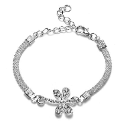 Bracelet Crystal Rhinestone Infinite Bracelet Men And Women Jewelry Bracelet