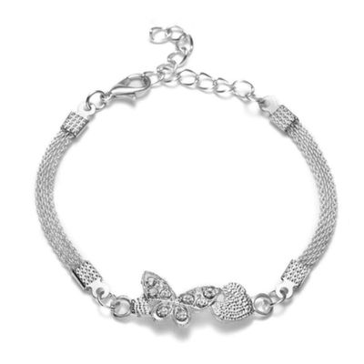 Bracelet Crystal Rhinestone Infinite Bracelet Men And Women Jewelry Bracelet