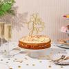 Double Sided Gold Glitter She Said Yes Cake Topper, Engagement Party Decoration, Wedding Anniversary decor! view 2