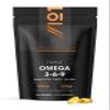Omega 3-6-9 Fish Oil 3600mg - 120 Softgels - Wild-Caught Fish Oil with Flaxseed Oil & Borage Oil - Rich in ALA EPA GLA & DHA  No Additives (60 Day Supply) by Alpha01 view 1