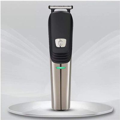 Men's Electric Shaver Professional Hair Trimmer USB Charging Black Waterproof 6 in 1
