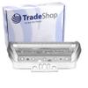 10B foil compatible with Braun (e.g. CruZer, MultiGroomer, FreeControl, series Z, series 1 and many others) / grey foil view 1