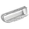 10B foil compatible with Braun (e.g. CruZer, MultiGroomer, FreeControl, series Z, series 1 and many others) / grey foil view 3