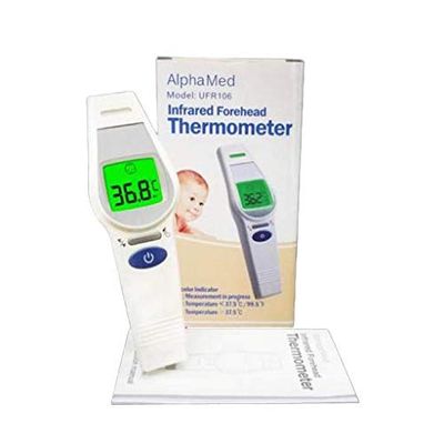 ALPHAMED CE Infrared Thermometer Open Min Health