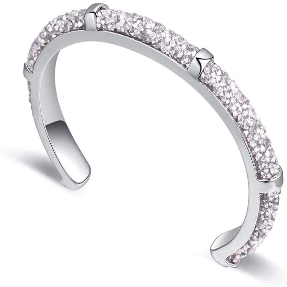 Bracelet Jewelry Open Bracelet Jewelry Jewelry Europe And America Exaggerated Fashion Full Diamond Open Retro Punk
