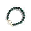 Bracelet Jewelry Geometry Tiger S Eye Bracelet For Women Simple Fashion Silver 925 Jewelry Gemstones Female 2 In 1 Bracelet Party view 2