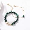 Bracelet Jewelry Geometry Tiger S Eye Bracelet For Women Simple Fashion Silver 925 Jewelry Gemstones Female 2 In 1 Bracelet Party view 3