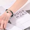 Bracelet Jewelry Geometry Tiger S Eye Bracelet For Women Simple Fashion Silver 925 Jewelry Gemstones Female 2 In 1 Bracelet Party view 4