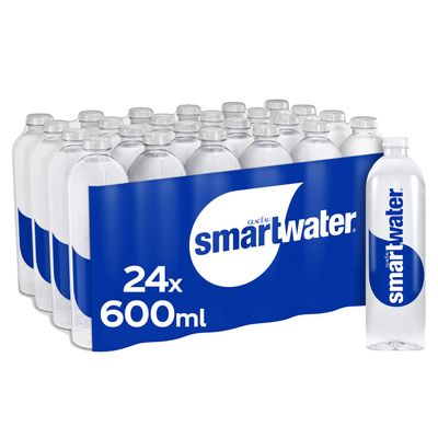 Glacau Smartwater 24x600ml, Clear