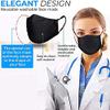 K-Mart K-MART_CLOTH_MASK_P washable fabric facial masks, black, 10 pieces view 4