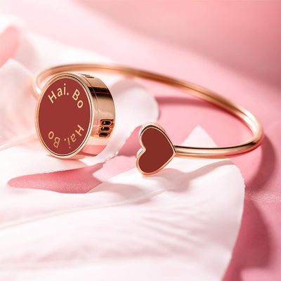 AKT Women Mosquito Repellent Bracelet - Plant Essential Oil Anti-Mosquito Bands with Nano Silver Antibacterial for Summer Outdoor Woman Lady Girl,Red