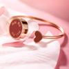 AKT Women Mosquito Repellent Bracelet - Plant Essential Oil Anti-Mosquito Bands with Nano Silver Antibacterial for Summer Outdoor Woman Lady Girl,Red view 1