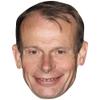 Andrew Marr (Smile) Big Head. Larger than life mask. view 1