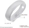Bracelet Jewelry Silver Big Closed Net Bracelet Round Shape Silver Bracelet Jewelry view 2