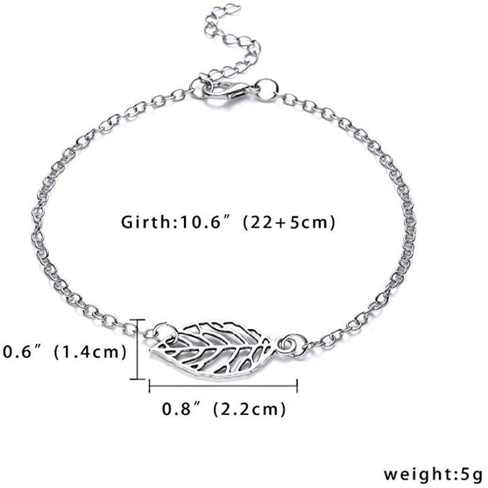 Bracelet Jewelry Stainless Steel Bracelet Female Hollow Silver Bracelet Jewelry Gift Plant Charm Bracelet Engagement Wedding Reception Gift Jewelry