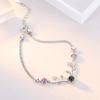 Bracelet Jewelry S925 Silver Sika Deer Bracelet Ladies Pink Diamond Bracelet Bracelet Jewelry view 4