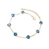 Bracelet Jewelry S925 Silver Bracelet Faceted Synthetic Crystal Bracelet Gold Plated Bracelet view 1