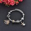Bracelet Jewelry Bracelet Brown Cat In Starry Sky Bracelet Bracelet Bracelet Pearl Charm Women Silver Starfish Bracelet view 4