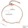 Bracelet Jewelry Stainless Steel Bracelet Romantic Heart-Shaped Lover Bracelet Jewelry Titanium Steel Charm Female Bracelet view 2