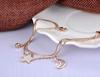 Bracelet Jewelry Stainless Steel Bracelet Star Moon Charm Double Ladies Bracelet Stainless Steel Snake Chain Bohemian Summer Beach Jewelry view 2