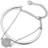 Bracelet Jewelry Bracelet Bracelets Wristband Two-In-One Crystal Bracelet Elegant Female Diamond Bracelet view 1