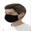 AVANTEX Cotton Community Mask 141034200-999-H Pack of 3 Black view 1