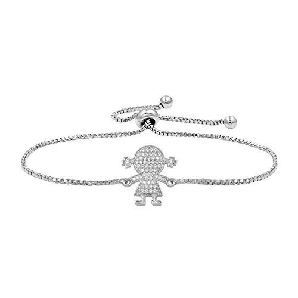 Bracelet Jewelry Ladies Bracelet Cartoon Micro-Set Zircon Bracelet