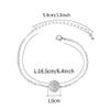 Bracelet Jewelry Women S Bracelet Simple Round Bracelet With Micro-Set Zircon view 4