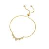 Bracelet Jewelry Women S Bracelet Micro-Set Heart Zircon Pull Bracelet view 1