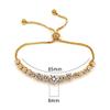 Bracelet Jewelry Women S Bracelet Round Zircon Adjustable Adjustable Bracelet view 3
