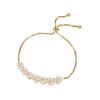 Bracelet Jewelry Adjustable Micro Inlaid Diamond Bracelet Ladies Leaf Zircon Bracelet view 1
