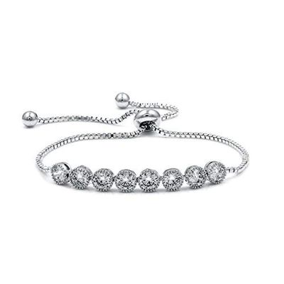 Bracelet Jewelry Ladies Bracelet Rose Gold Round Zircon Bracelet