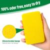 10 Pieces Silicone Dish Sponge Silicone Scrubber Sponge Reusable Kitchen Scrubbing Cleaning Sponge Soft Dish Scrubber for Dishes Fruit Vegetable view 2